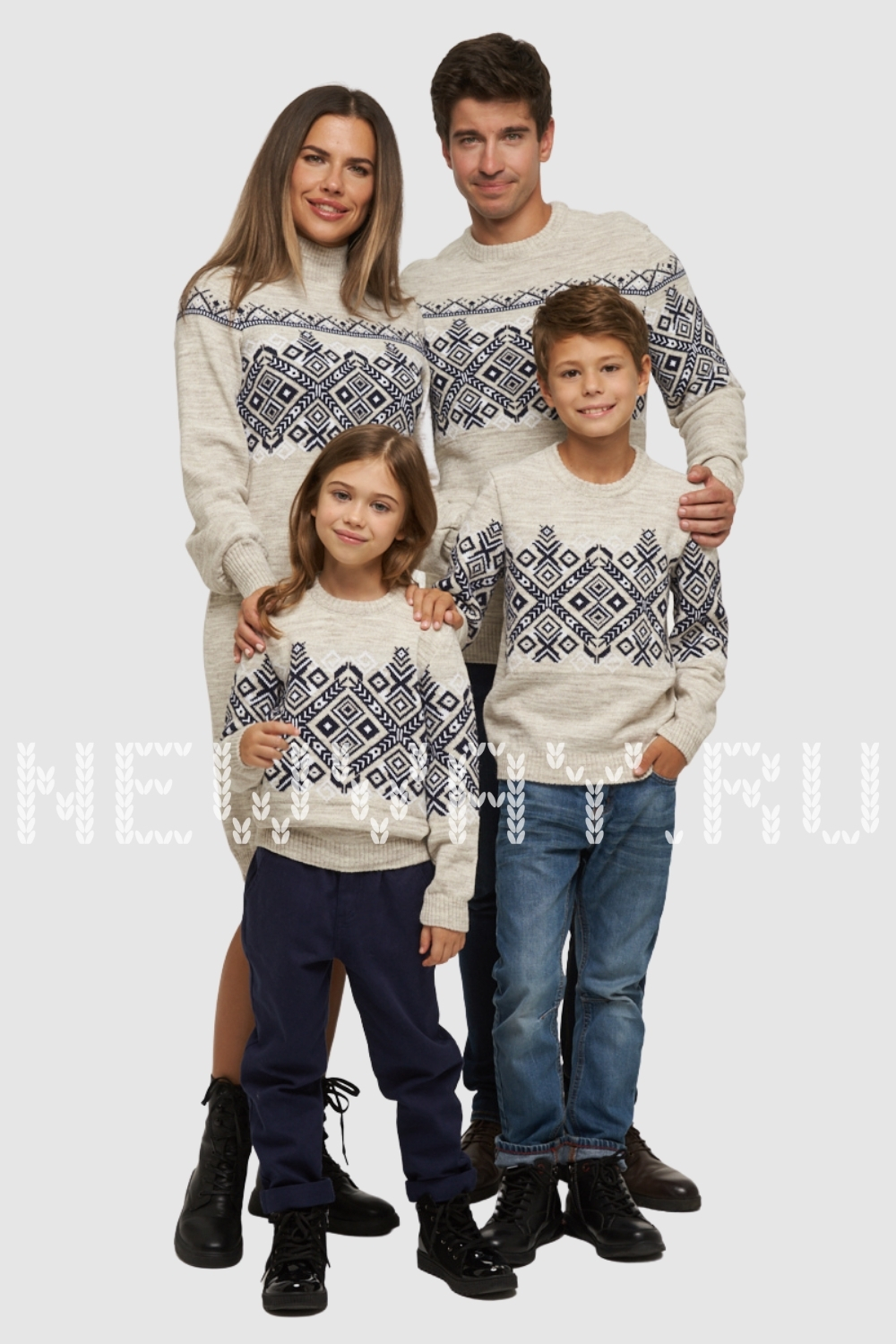 Комплект Family Look Рейкьявик. Вид 1