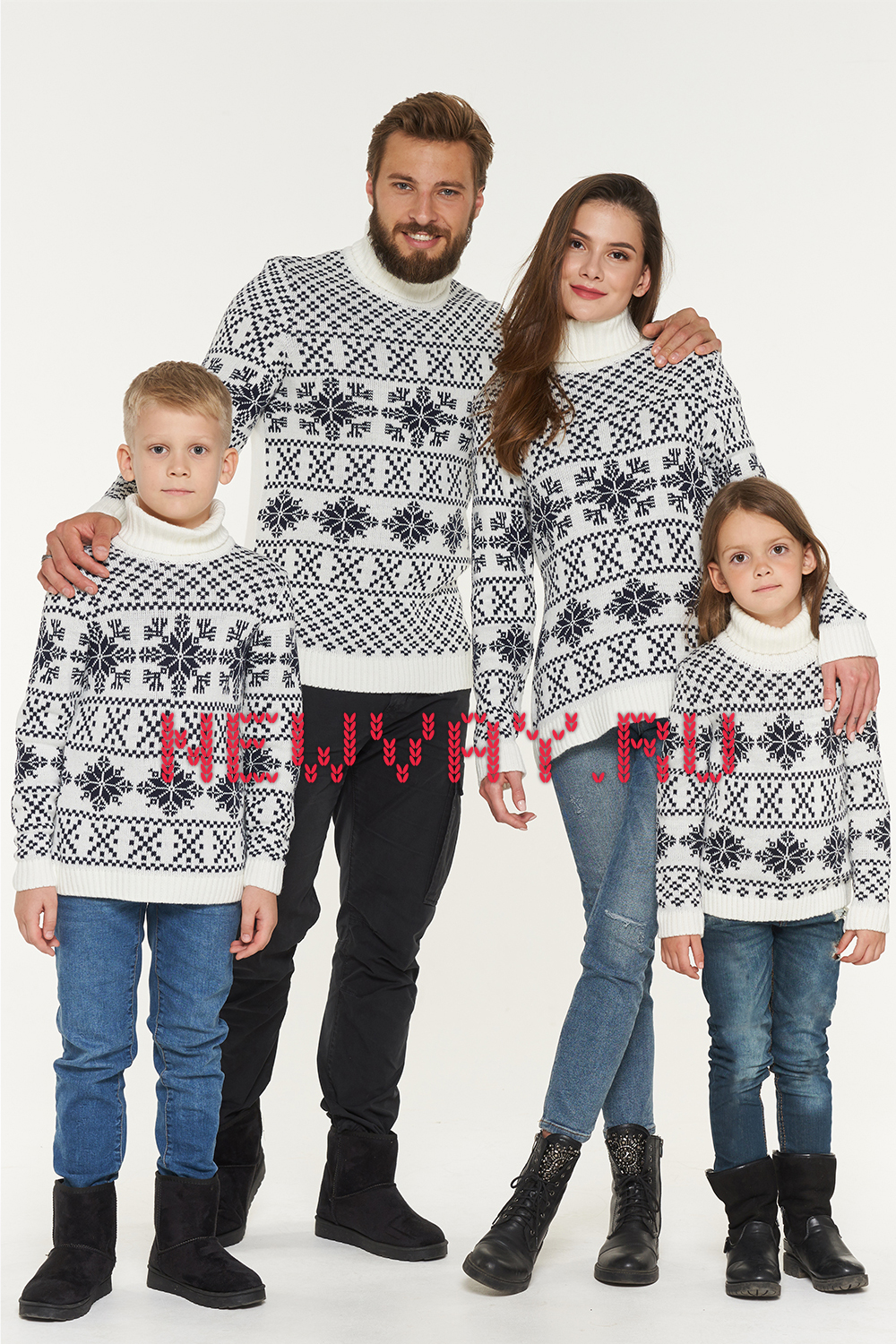 Комплект Family Look Арктика. Вид 1