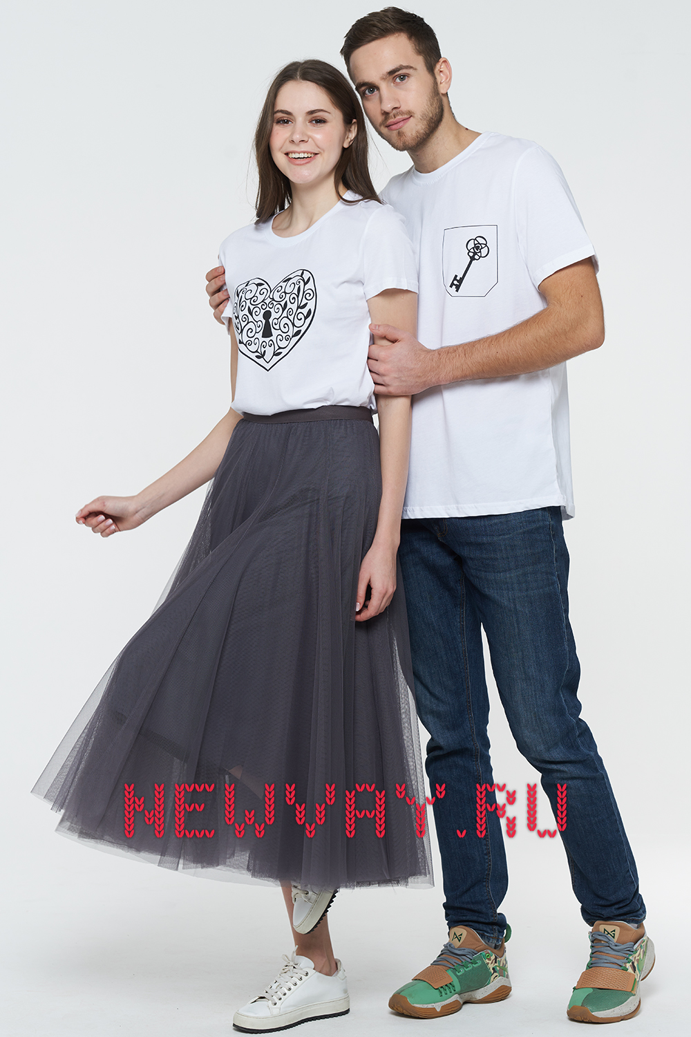 Комплект Family Look Ключ от Сердца. Вид 1