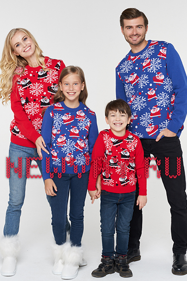 Комплект одежды Family Look Хлопоты Санты