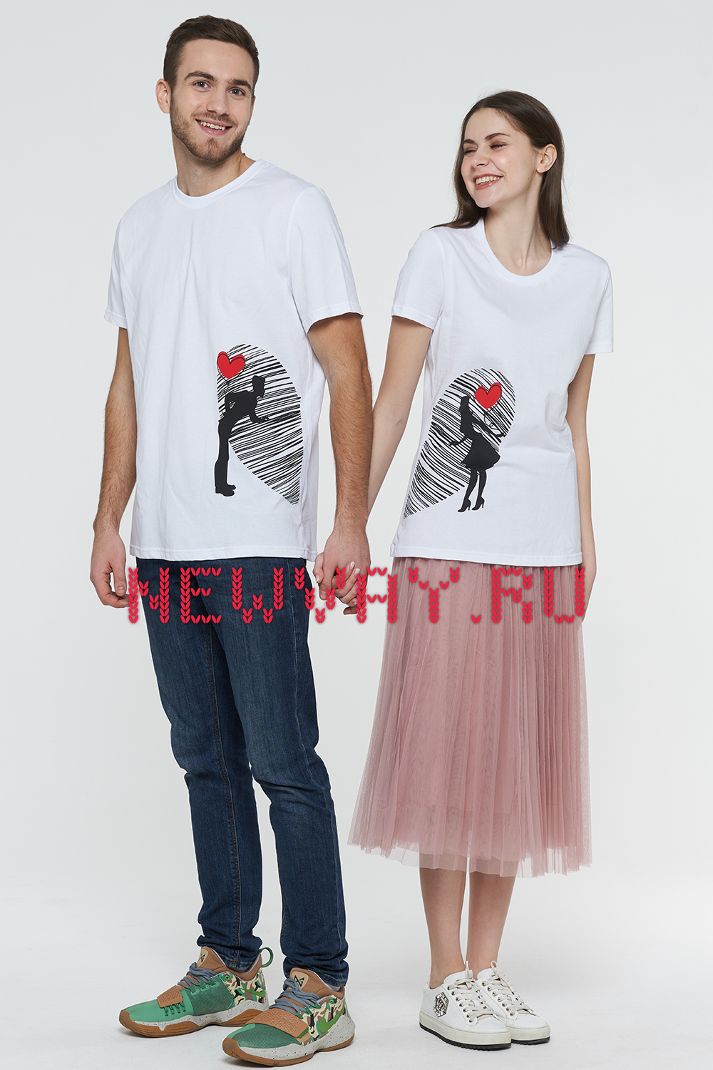 Комплект Family Look Половинка моя. Вид 1