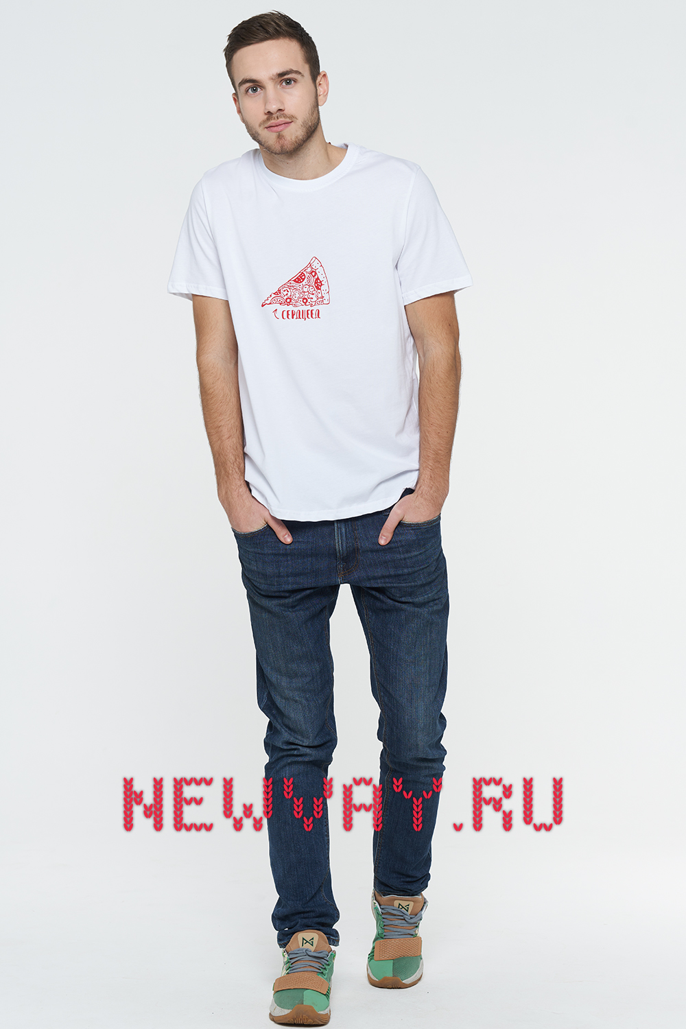 Комплект Family Look Пицца Сердце. Вид 4
