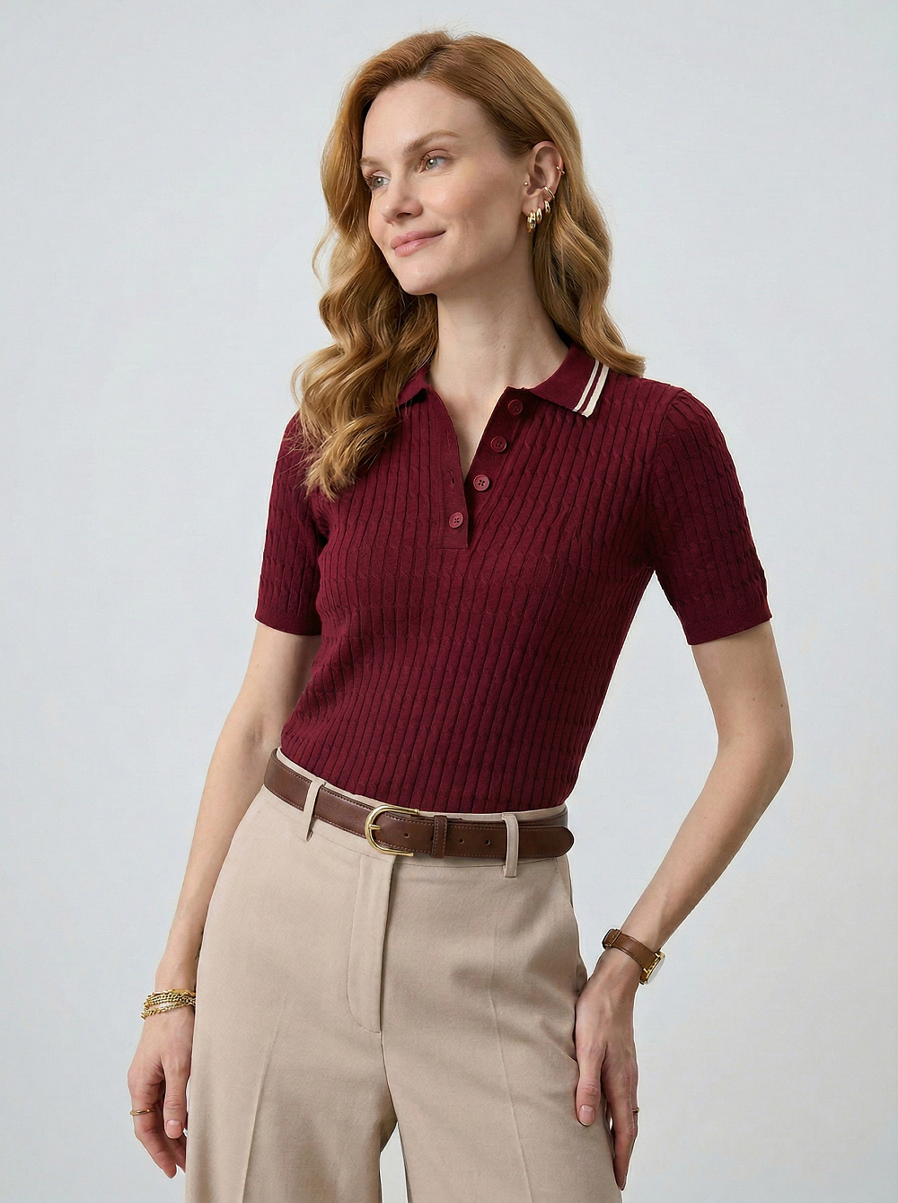 Джемпер (поло) женский 9261-94236